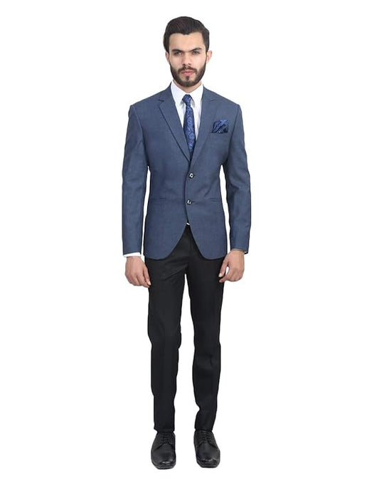 Men's Slim Fit Single Breasted Blazer